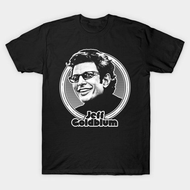 Jeff Goldblum // Retro Styled Fan Design T-Shirt by DankFutura